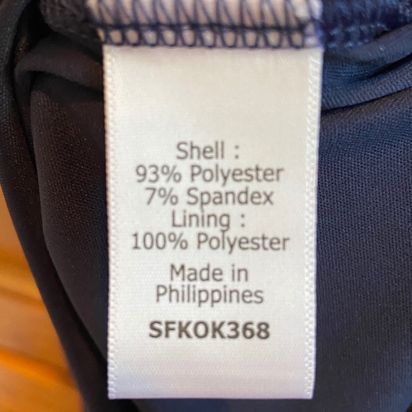 Mix by 41 Hawthorn Kassidy wrap dress navy pink Stitch Fix - Picture 4 of 6